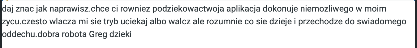 Opinia klientki — Agata